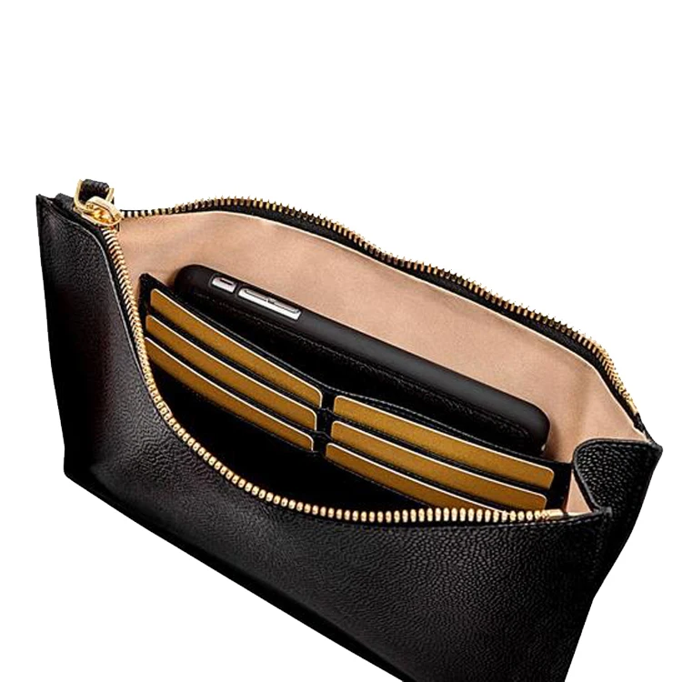 Bolso de mano en cuero para hombre - Paula Alonso - Tienda online