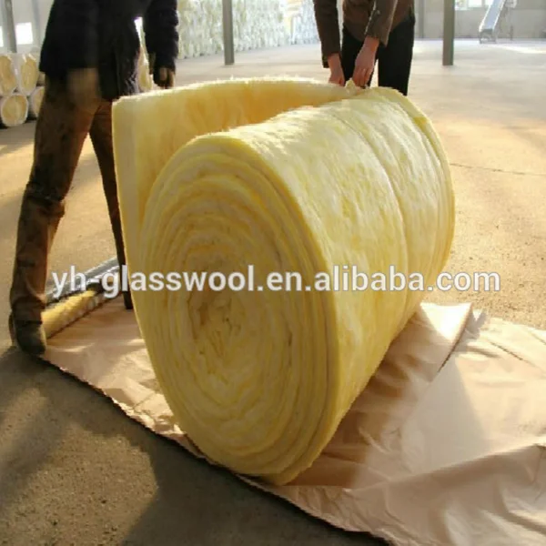 Weight fiberglass batt insulation/high density glass wool blanket, View