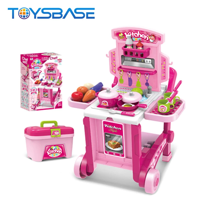 trolley kitchen set toy