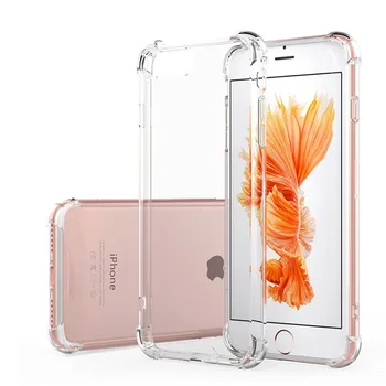 For iPhone 6s Case,For iPhone 5s Case Clear Transparent Phone Case TPU Cell Phone Mobile Phone Soft Cover For iPhone 6 6s 5