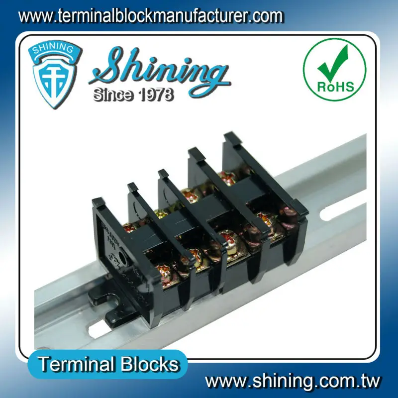 ts-series bnc cassette type 15a 25a 35a 25mm rail terminal block