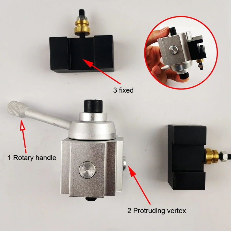Американская система, алюминиевые быстрые лезвия, многофункциональный резак для лезвий, переходник рамы, носитель, токарный станок, оборудование, инструменты