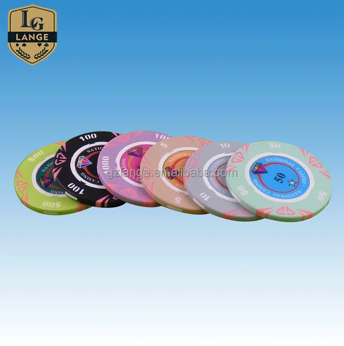 Стандарт казино в форме бриллианта покер чип 20 видов цветов изготовленные на заказ нейлоновая фишки для покера