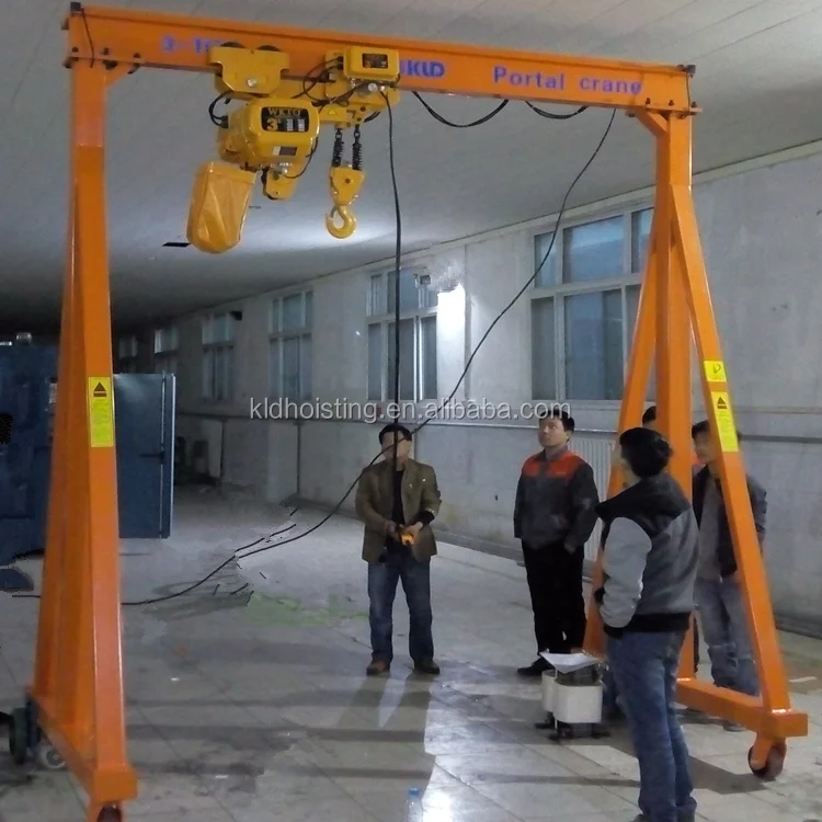 Movable Ton Capacity Telescoping Gantry Crane, 47 OFF