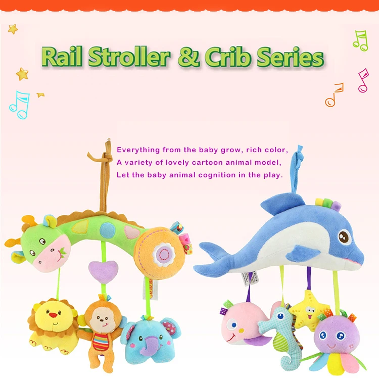 T003A Multifunctional Giraffe Bed Hanging Baby Toys