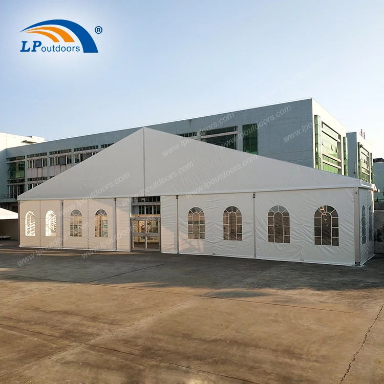 25m Span Waterproof Aluminum Frame Event Tent As 1000 Seaters Function Catering Wedding Hall