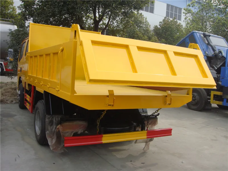 Cheap Crew Cab 3 Ton 4x2 Dongfeng Mini Dump Trucks for Sale