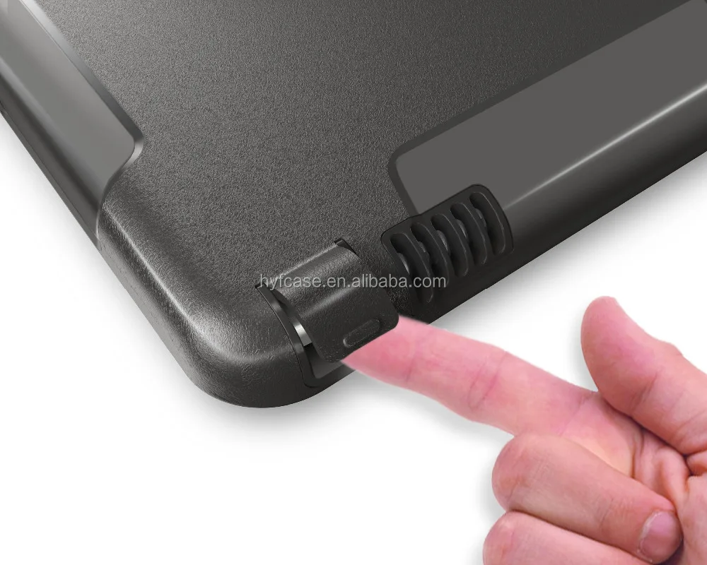 Fulcrum Hand Strap TPU PC Non-slip Anti-drop Tablet Case for IPad Air 1 2 Stand Cover for Ipad Pro 9.7 10.5 12.9 2017