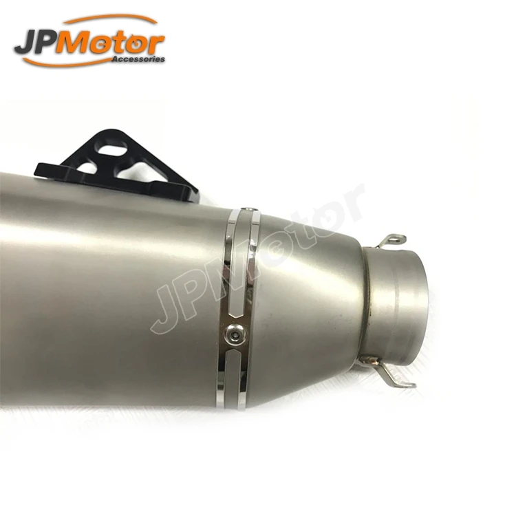 JPMotor 51 мм Гонки Универсальный мотоциклов глушитель выхлопной трубы производство для самоката