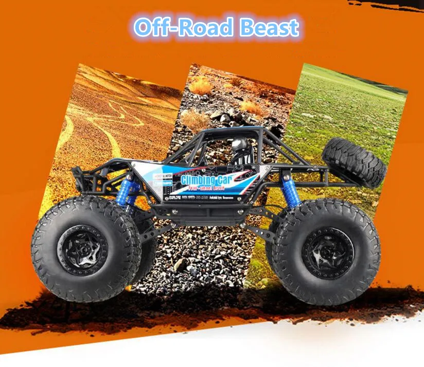 ホットラージレーシングRCカー28371: 10スケール48CMオフロード4WD