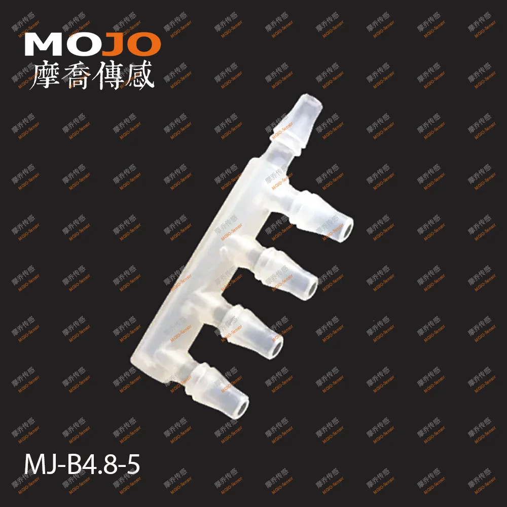 MJ-B4.8-5 крест 5 способ для 4,8 мм 3/16 'колючей тип садовый шланг разъем сплиттер