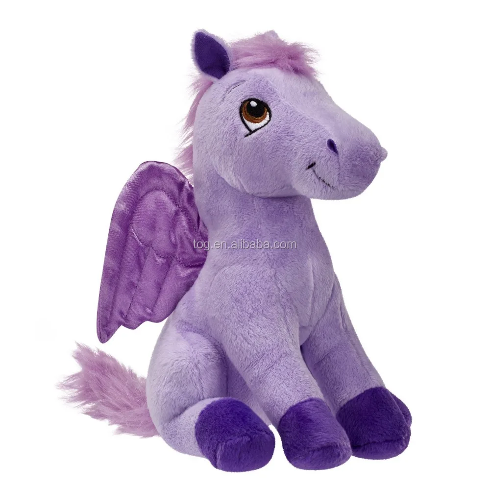 purple pony stuffed animal