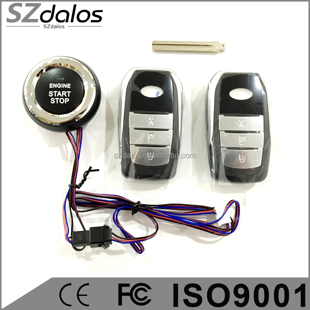 Smart Key Pke Push Button Start Stop System Remote Start Engine Start Stop with Keyless Entry System