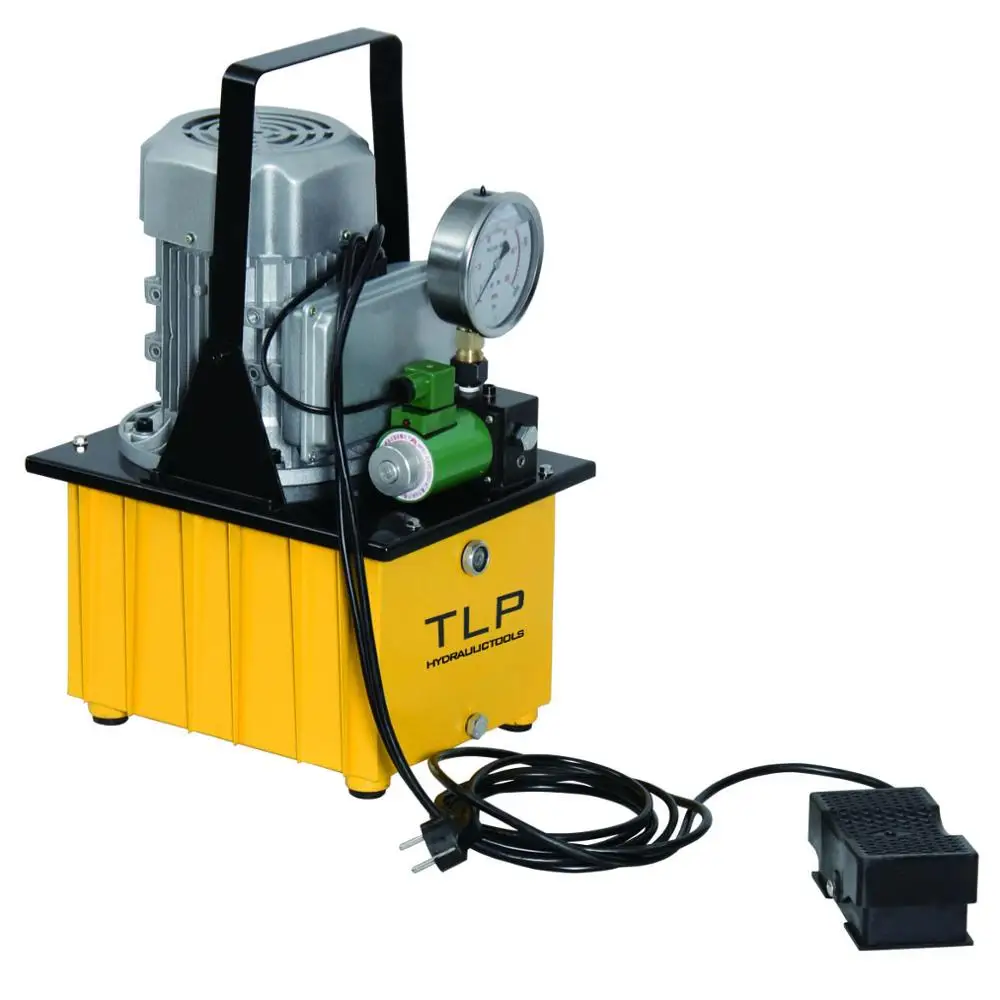 8 L/700 Bar/220v Hydraulic Electric Pump HHB-630E with Single Acting