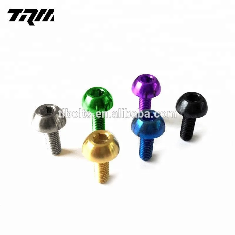 
 Ti6Al4V класс 5 титановый роторный диск болты M6x17 для мотоциклов Honda  