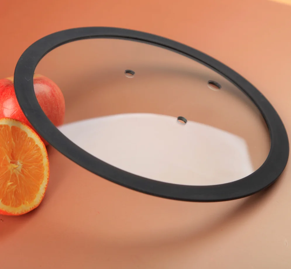 Производитель H-образной крышки из закаленного стекла для сковороды