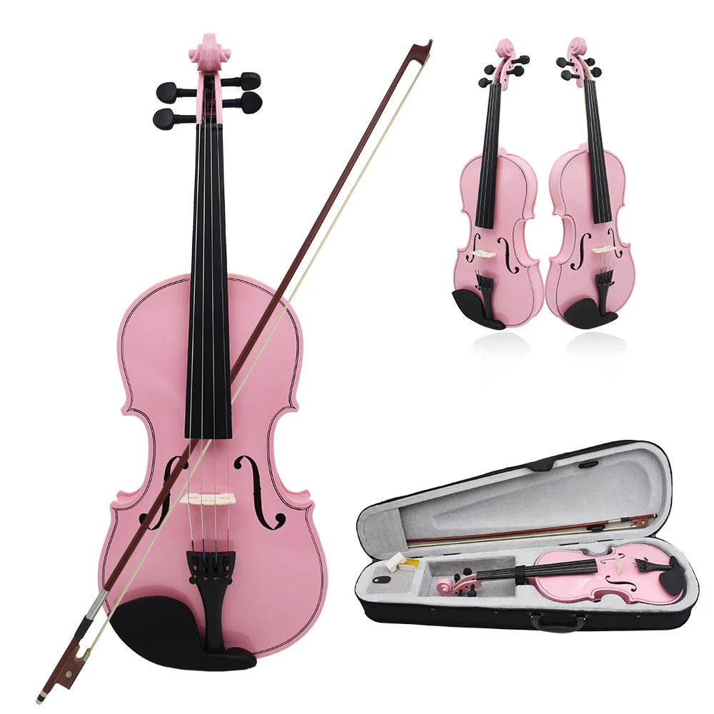 Wholesale profesional violin 4/4 with rosin prices bright handmade solid wood student violin From m.alibaba.com