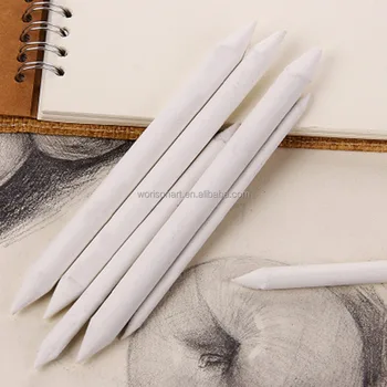 6pcs/set Blending Stump Smudge Stick Tortillon Sketch Art Drawing