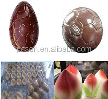 Коммерческая формовочная машина для шоколадных яиц/крутящаяся машина для приготовления полых шоколадных яиц