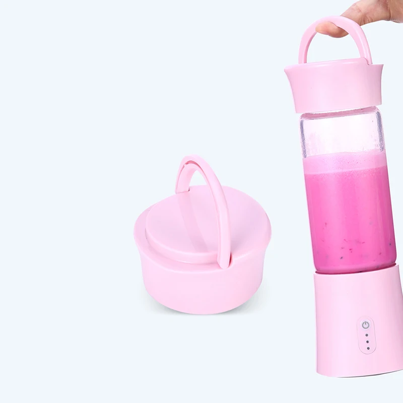 Portable Glass Smoothie Blender Rechargeable Mini Portable Blender