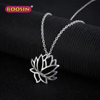 Silver Charm Silver New 925 Sterling Silver Lotus Flower Custom Design Sterling Silver Charm