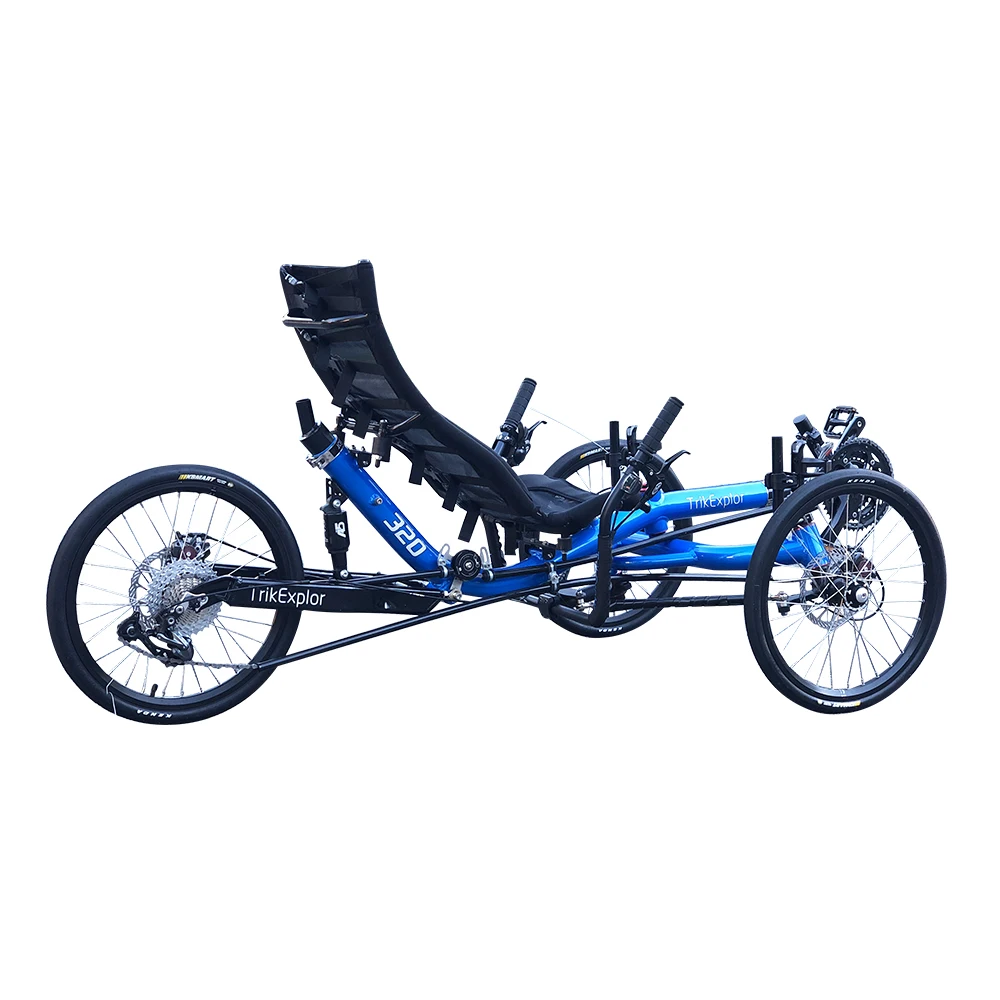 Trike Bicicleta Recumbente Cozytrikes Electric Tandem Recumbent