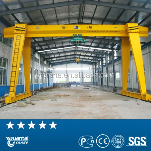 Design Calculation Hoist Price China Monorail 10 Ton 15 Ton 16 Ton Single Beam Girder Gantry Crane