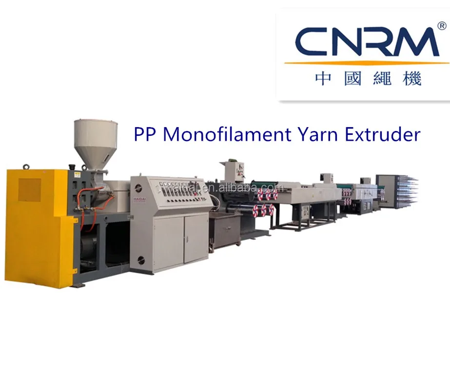High Output Polypropylene pp Thread Line Extruder for Sale