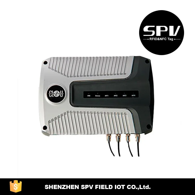 School Access Control 8 Channel R2000 UHF Fixed RFID Reader
