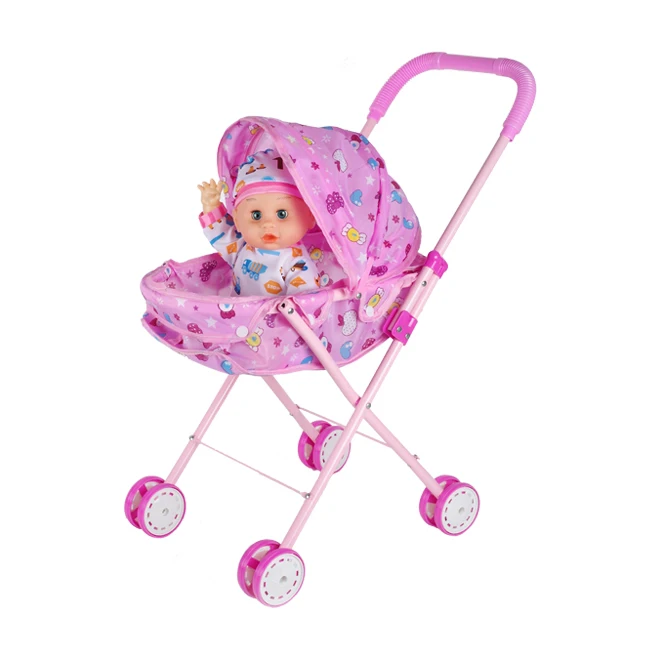 boy doll stroller