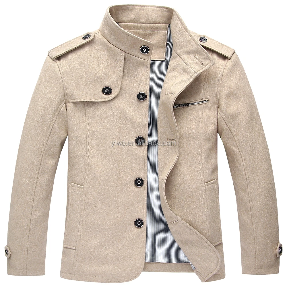 khaki color coat