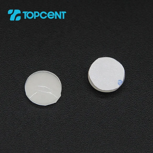 Tampon en Caoutchouc de Silicone Auto-adhésif antidérapant Multifonction Silencieux Tampon muet Porte d'armoire Tampon fermé Transparent 