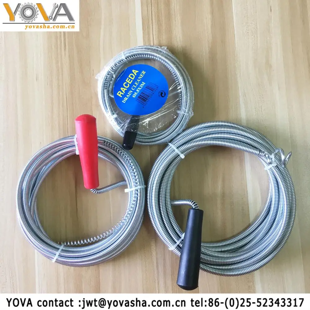 Buy Manual Flexible Drain Auger Tools Wire Pipe Cleaner Snake Drain Cleaner  Pipe Cleaner from Shanghai Yova Import & Export Co., Ltd., China