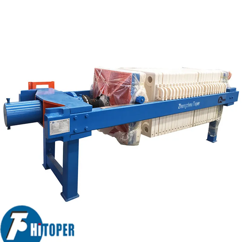 Filter Press Machine Used for Spirulina Treatment