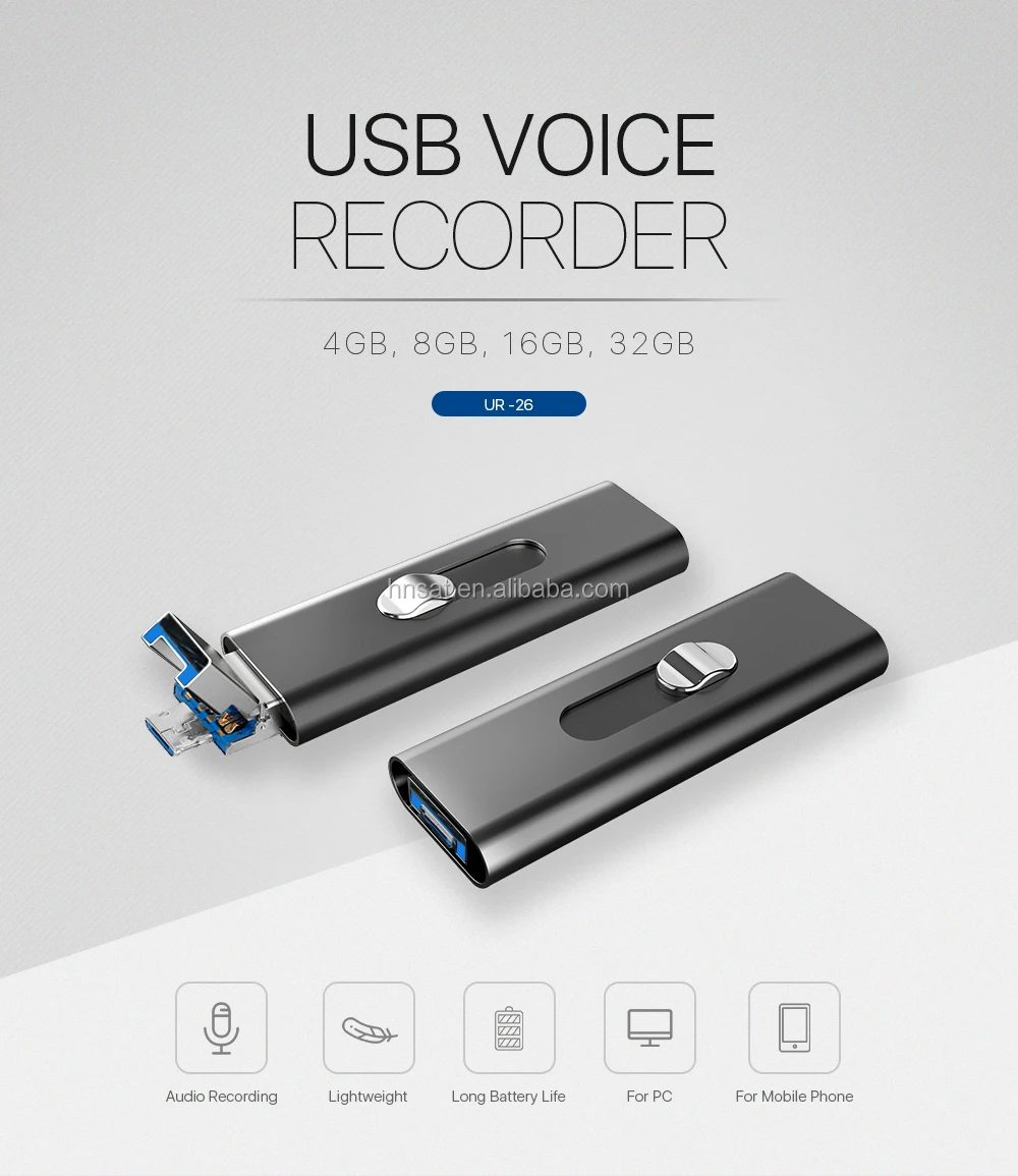 product-16GB Recording Equipment Recorder Fashion Recorder Multi-system Recorder-Hnsat-img-1