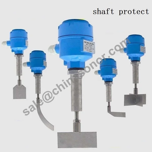 Shaft Protect Rotary Paddle Level Switch Thread Flange