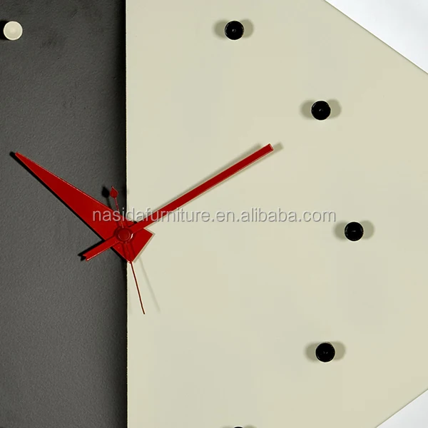 Большие настенные часы с кварцевым механизмом в форме алмаза