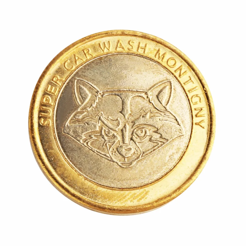 Car Wash Token Value - Embossed Coins for Vending
