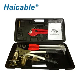 Kit De Herramientas De Expansión Para Tubos PEX - Incluye Cabezales De 1/2", 3/4" Y 1", Color Azul