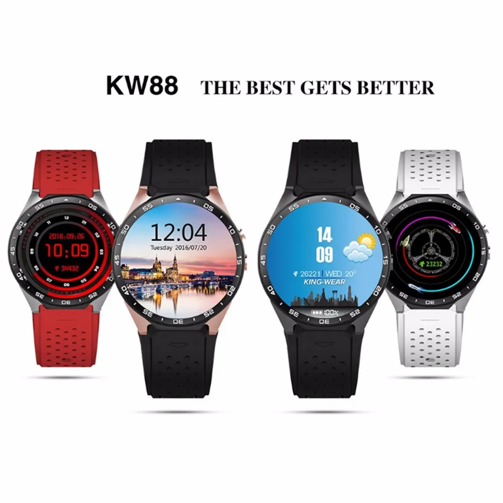 Kingwear kw88 android 5.1 deals