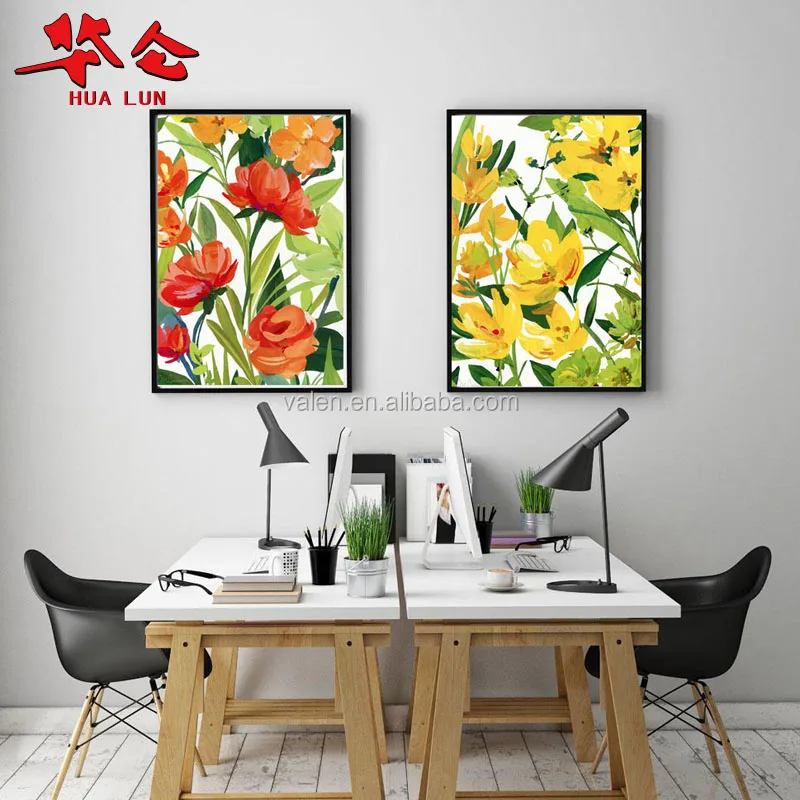 5 Star Hotel King Size Oem Odm Bedroom Hotel Artworks Manufacturers Decorative Painting Modern Picture Frame Wall Art for Sale