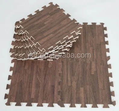 Eva Interlocking Soft Wood Grain Foam Mats Buy Wood Puzzle Mat Floor Mat Foam Floor Mats Product On Alibaba Com
