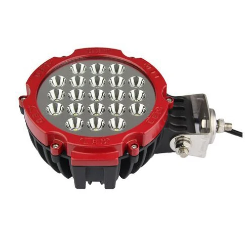 
Точечный прожектор дальнего радиуса действия, Круглый 6,3 дюйма, 63 Вт, светодиодные фары дальнего света высокой мощности 