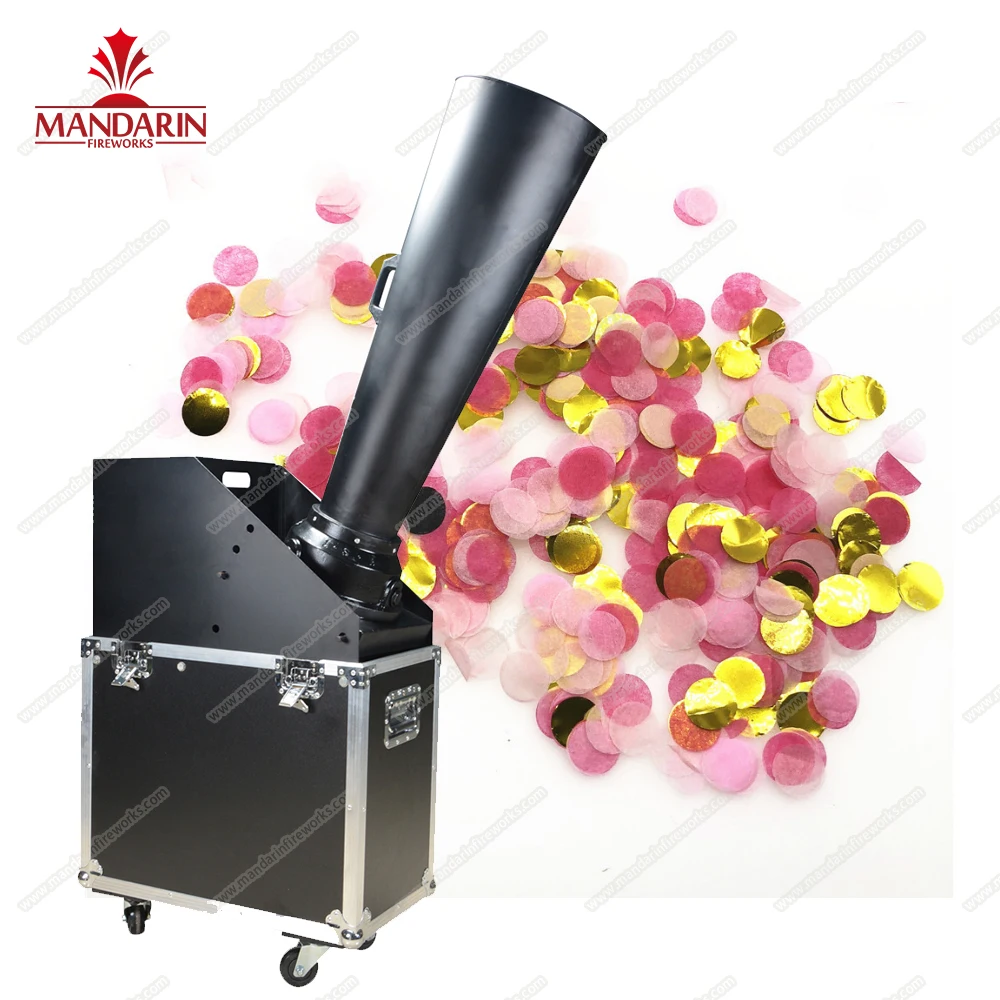 Dmx512 Co2 Confetti Machine Confetti Blower Machine Paper Confetti