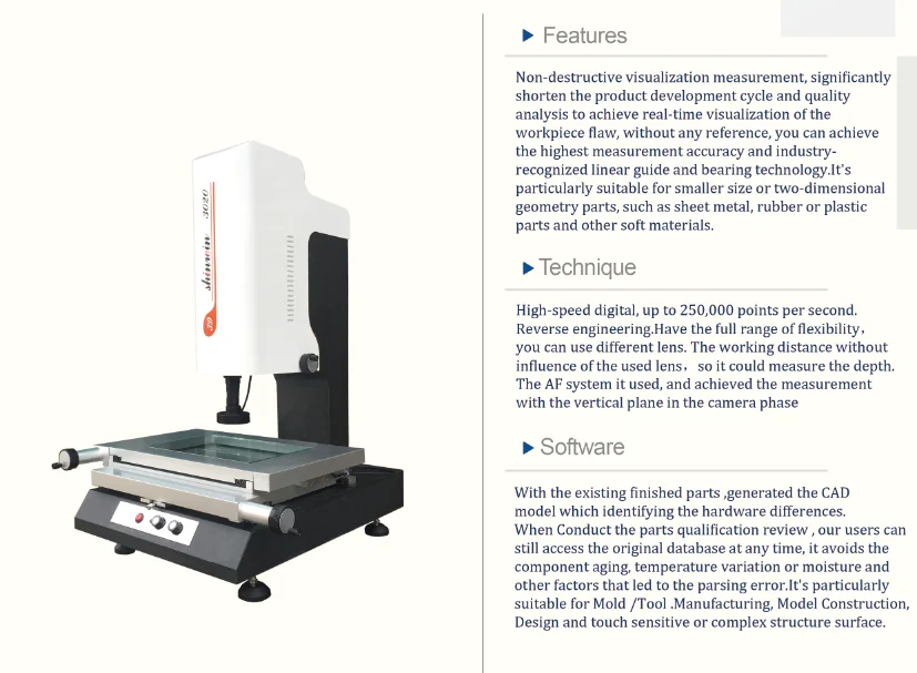 Xintiho Srn6050 3d Cmm Coordinate Measuring Machine Cnc Video ...