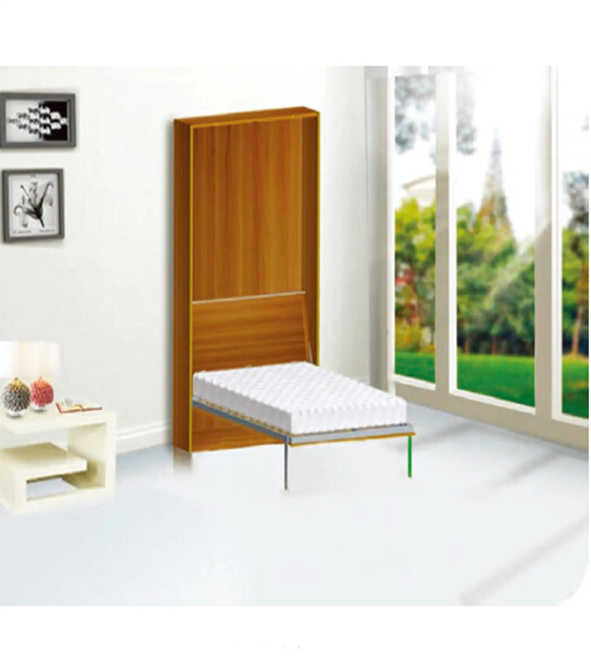 Vertical Hidden Murphy Wall Bed Mechanism Pull Down Bed Hardware Kit