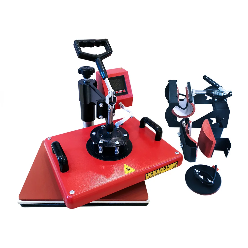 8 in 1 Combo Sublimation Heat Press Multifunction Printer Machine