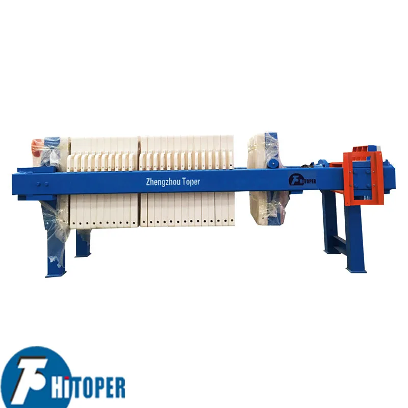 Filter Press Machine Used for Spirulina Treatment