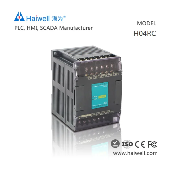 Haiwell H04RC PLC Controller Expansion for Thermal Resistance Temperature Control