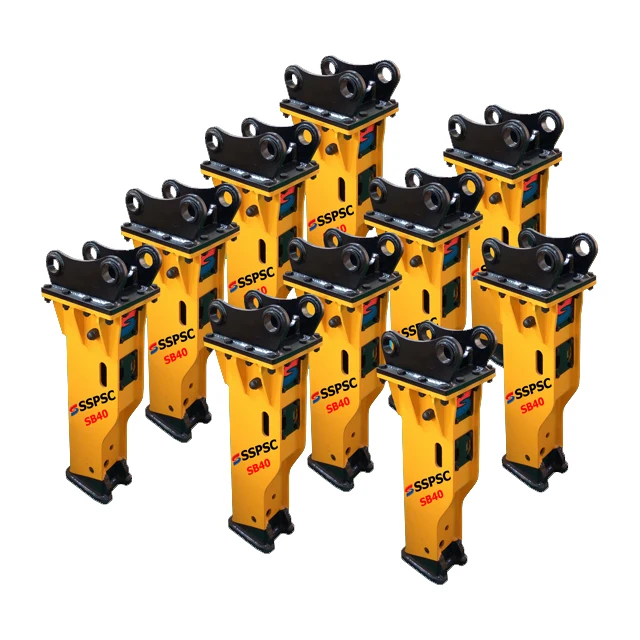 Atlas Copco presenta el martillo hidráulico HB 4100 - Obras públicas